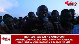 MRATIBU WA BASHE JIMBO CUP AUONA UPENDO WA DHATI KWA WANAINCHI IJANIJA KWA BASHE NA MAMA SAMIA [upl. by Baal]