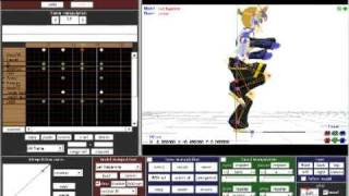 MMD Motion Tutorial how to do a running cycle [upl. by Ahsienak191]