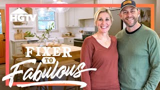 Outdated Home Refreshed with Modern Farmhouse Renovation  Fixer to Fabulous  HGTV [upl. by Burgess796]