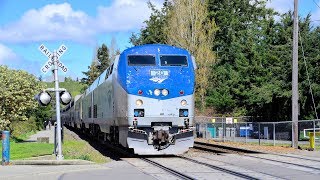 Titlow Trains on the BNSF Seattle Subdivision [upl. by Nertie]