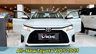 AllNew Toyota VIOS Sedan 2023  Exterior Interior InDepth View [upl. by Lorac615]