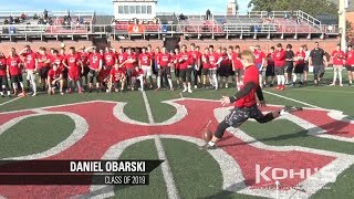 23 Ranked Kicker in America  Daniel Obarski  Kohls Kicking Camps [upl. by Goldshlag842]