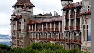 View From Caux Palace Montreux Switzerland [upl. by Frodine]