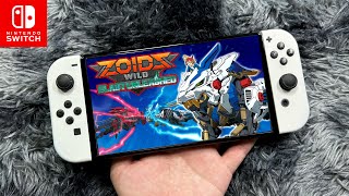 Zoids Wild Blast Unleashed on Nintendo Switch OLED Gameplay [upl. by Hakon]