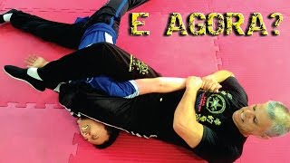 ARM LOCK Aplicado em Agressão Agarrando ou Empurrando MMA [upl. by Annadal]