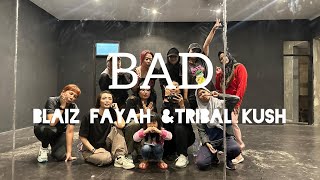 Bad  Blaiz Fayah amp Tribal Kush  Dance Choreography [upl. by Ettecul]