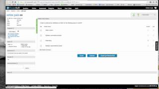 Examsoft Going from Assessment to edit an Item [upl. by Nesline957]