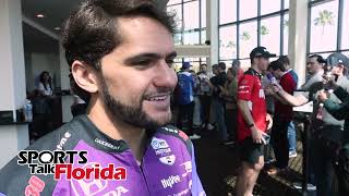 Interview with IndyCar Series Driver Pietro Fittipaldi [upl. by Cinemod538]