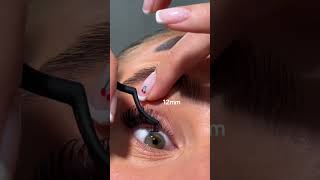 DIY lashes application for beginners under 10 minslashathome lashes lashclusters beauty [upl. by Acirrej]