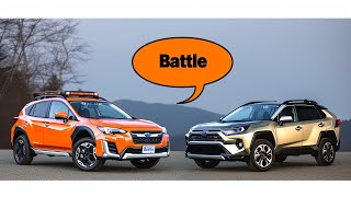 Subaru Crosstrek vs Toyota RAV4 [upl. by Blumenthal]