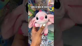 Tipos de CHAVEIROS os mais bonitos são do Stitch [upl. by Rick]