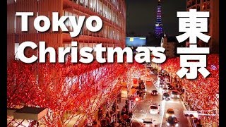 TOKYO Christmas illuminations 東京クリスマスイルミネーション 東京観光 夜景 Night view 六本木ヒルズ 丸の内 東京ミッドタウン 表参道 Lights [upl. by Settera]