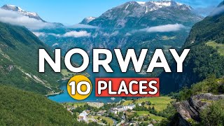 10 Best Place to Visit in Norway  Travel Video [upl. by Suiram]