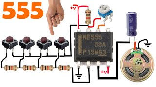 3 Proyectos usando el IC 555 [upl. by Esau]