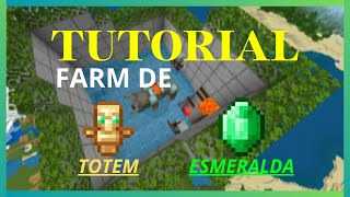 TUTORIAL Farm de Pillager  Minecraft BEDROCK 121 [upl. by Brinson]