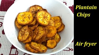 Plantain chips In air fryer [upl. by Jet]