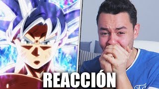 MI REACCION a GOKU ULTRA INSTINCT 100 ME EMOCIONO [upl. by Osswald]