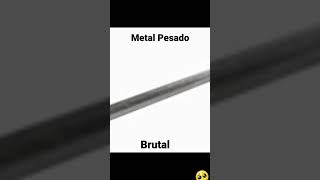 tubo de metal cayendo shorts humor Metal metalpesado TuboDeMetal albañiles meme risasTuMamá [upl. by Cirle]