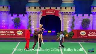 TVCC Hailey and Jalil partner stunt UCA [upl. by Ynnor830]