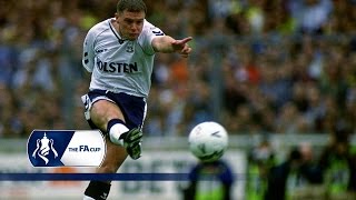 Gazzas unstoppable FA Cup freekick against Arsenal  From The Archive [upl. by Mahmoud]