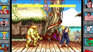 Street Fighter II Champion Edition Arcade Music  Blanka Theme CPS1 [upl. by Yaron]