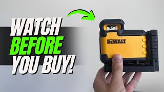 FULL review of DEWALT Laser Level Cross Line Laser 360  DW03601 [upl. by Izmar984]