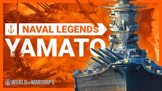 ⚓ Naval Legends Marathon Yamato The largest battleship ever built  🔊 Now in 6 languages [upl. by Bevon]