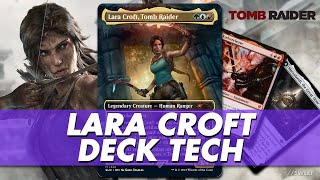 Lara Croft Tomb Raider  Commander Deck Tech magicthegathering [upl. by Ssew]