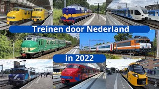 Treinen door Nederland in 2022 [upl. by Orsola]