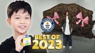 BEST OF 2023 so far  Guinness World Records [upl. by Darra184]