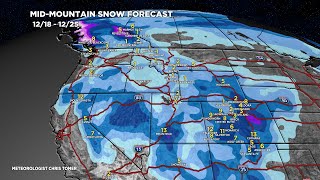 Snow Forecast for the Third Week of December [upl. by Finnie711]