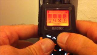 Sainsonic RST599 review water test programming [upl. by Ocramed890]