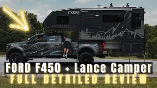 Ford F450Lance Camper Full Review 2022 [upl. by Fugere]