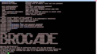 BROCADE TELNET AND ENABLE PASSWORDS [upl. by Lennie200]