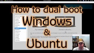 How to set up a dual boot Ubuntu and Windows system [upl. by Nylasor]