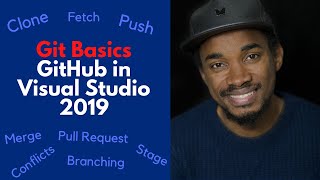 GitHub in Visual Studio 2019  Git Basics for Beginners [upl. by Yelhsa]