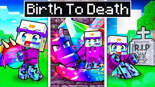 BIRTH To DEATH of a DRAGON in Minecraft [upl. by Brainard526]