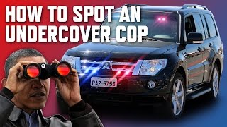 8 Ways To Spot An Undercover Cop Car [upl. by Anaitak]