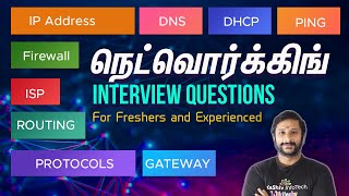 Networking Interview Questions and Answers in Tamil  Networking Course in Chennai [upl. by Ahcatan865]