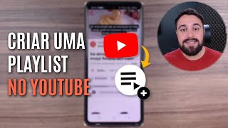 COMO CRIAR UMA PLAYLIST NO YOUTUBE [upl. by Siwel]