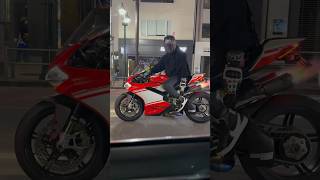 DUCATI 1299 Superleggera Akrapovic racing full exhaust sound amp after firePanigale loudshort ver🔥 [upl. by Torry]