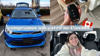 Compramos um carro aqui no Canadá [upl. by Trinetta]