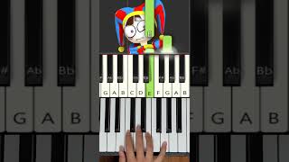 The Amazing Digital Circus Theme EASY Piano Tutorial [upl. by Allain]