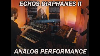 VALMONT  ANALOG LIVE  ECHOS DIAPHANES II [upl. by Odetta]