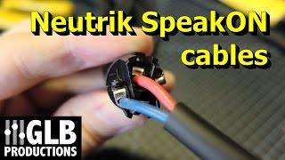 How to wire Neutrik SpeakON cables [upl. by Flanders]