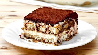 Tiramisu the authentic Italian recipe CREAMY and SUPER DELICIOUS 😋💖 [upl. by Nivlem763]