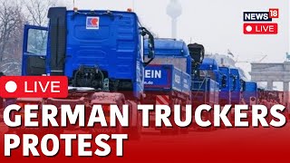 LIVE German Farmers Descend With Tractors In Protest Against Plans To Scrap Diesel Tax Break  N18L [upl. by Loutitia806]