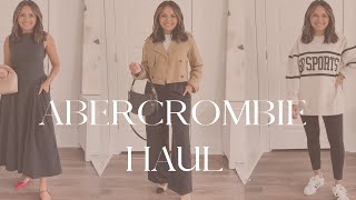 Abercrombie Fall Outfits Haul [upl. by Rita]