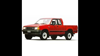 Mazda B2200 amp B2600i 1992  Service Manual  Repair Manual  Wiring Diagrams [upl. by Queridas]