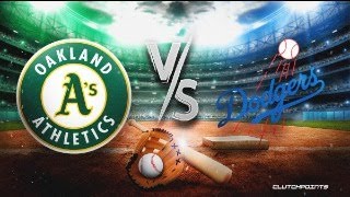 GAME 110162 Los Angeles Dodgers vs Oakland Athletics  Live Play By Play amp Reaction Stream [upl. by Rramo]